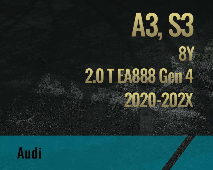 A3 S3, 2.0 T EA888 Gen 4 (8Y)