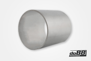 Aluminiumrohr 114x3 mm, länge 100 mm