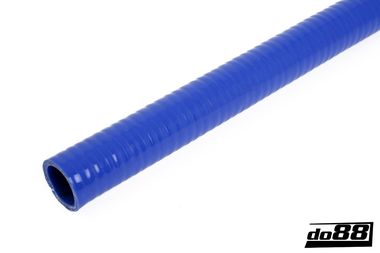 Silikonschlauch Blau Flexibel Glatt 1,375'' (35mm)