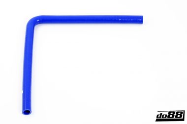 Silikonschlauch Blau 90° lange Schenkellänge 0,5'' (13mm)