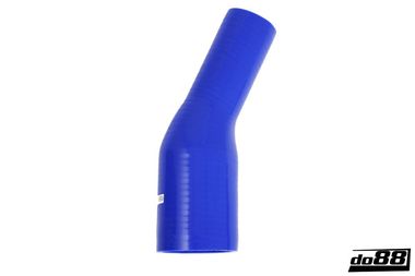 Silikonschlauch Blau 25° 1,75 - 2,5'' (45-63mm)