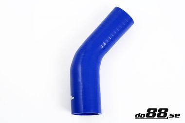 Silikonschlauch Blau 45° 1,75 - 2,5'' (45-63mm)