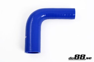 Silikonschlauch Blau 90° 0,5 - 0,75'' (13-19mm)