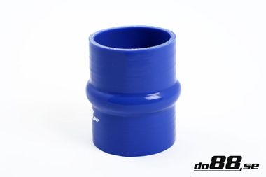 Silikonschlauch Blau Hump-Verbinder 2,5'' (63mm)