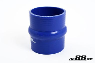 Silikonschlauch Blau Hump-Verbinder 3,25'' (83mm)