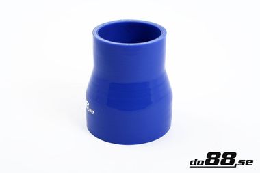 Silikonschlauch Reduzierstück Blau 2,5 - 4'' (63-102mm)