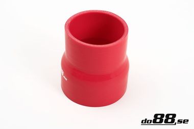 Silikonschlauch Reduzierstück Rot 3 - 3,5'' (76-89mm)