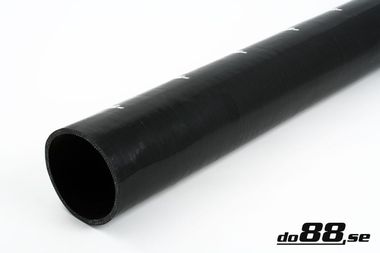 Silikonschlauch per Dezimeter Schwarz 4'' (102mm)