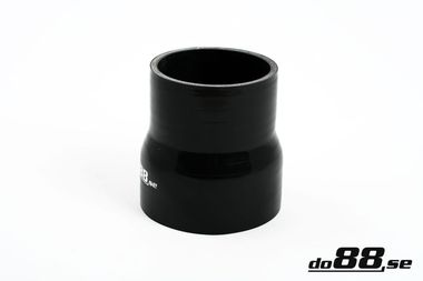 Silikonslang Svart 3 - 3,75´´ (76-95mm)