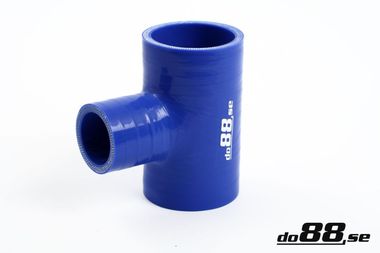Silikonschlauch Blau T 2'' + 1'' (51mm + 25mm)