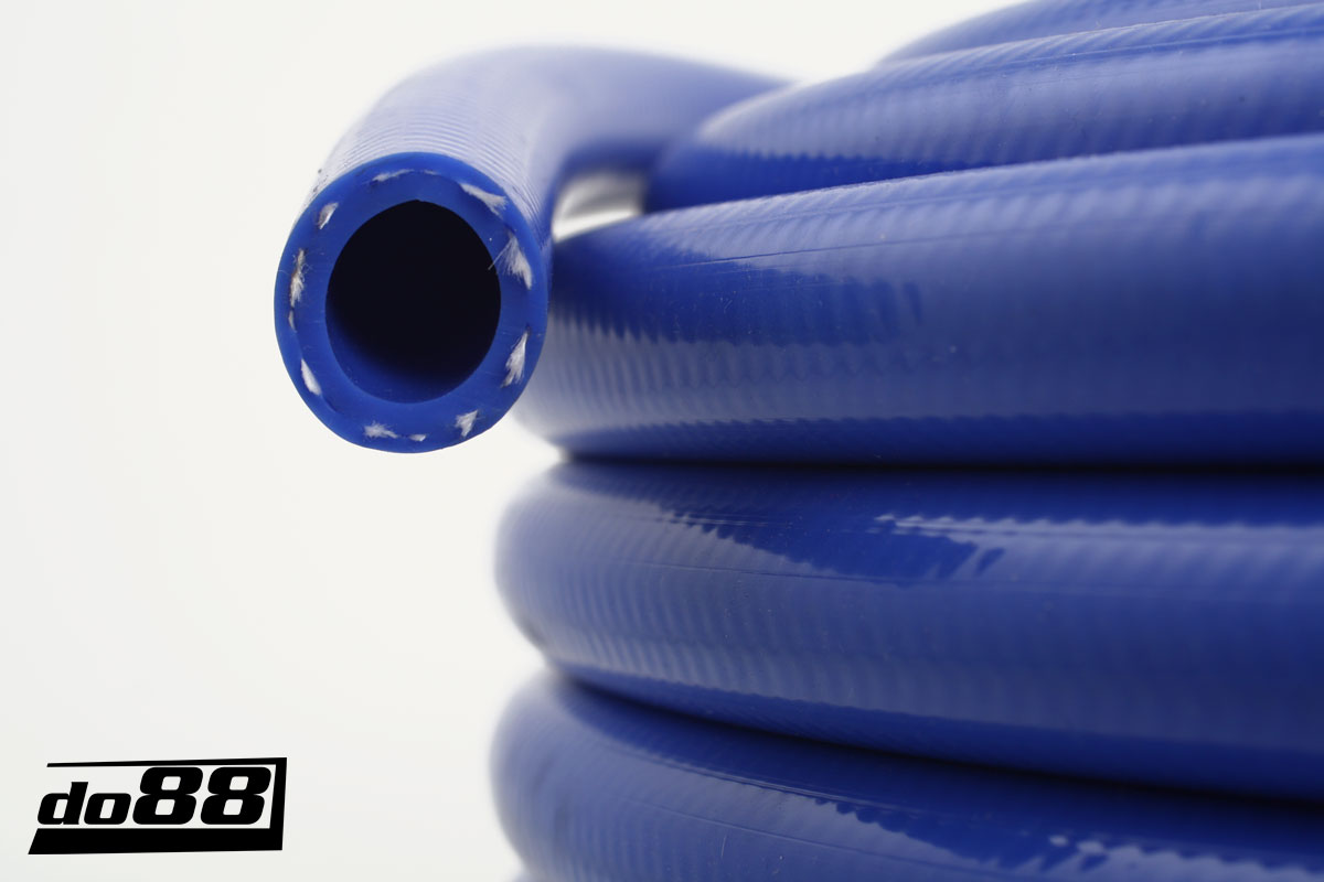 Viper Performance 35mm Silikon-Kühlwasserschlauch mit Spirale verstärkt  Blau 400mm
