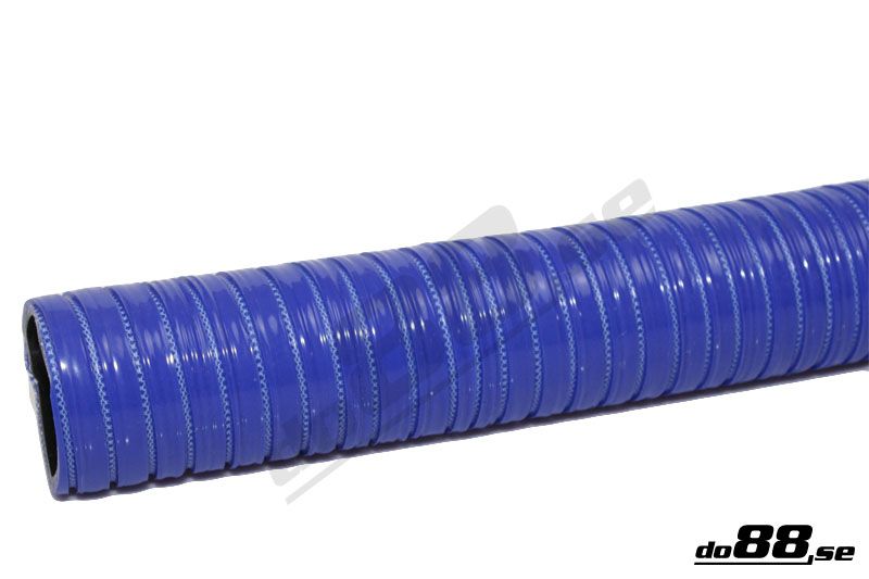 keep-racing® 1200mm blau 2 x 180° Gewebeschlauch Kühlwasserschlauch Silikon