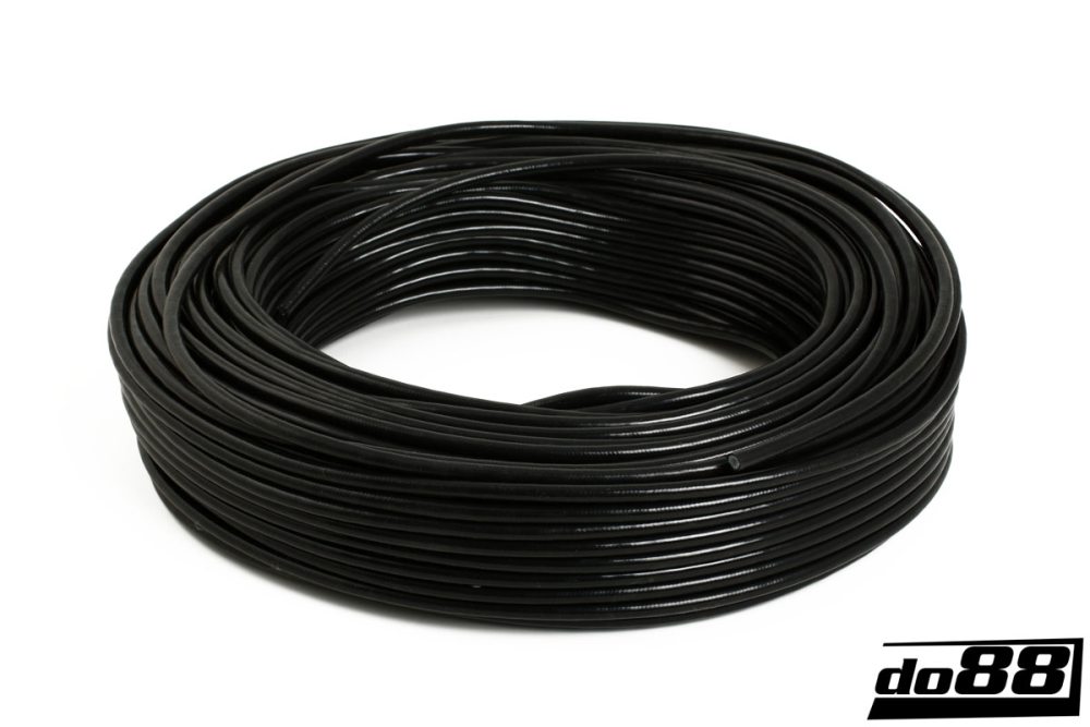 BOOST products Silikon Unterdruckschlauch verstärkt 4mm, schwarz,  East-Racing Motorsport. Zuverlässig - preiswert - kompetent!