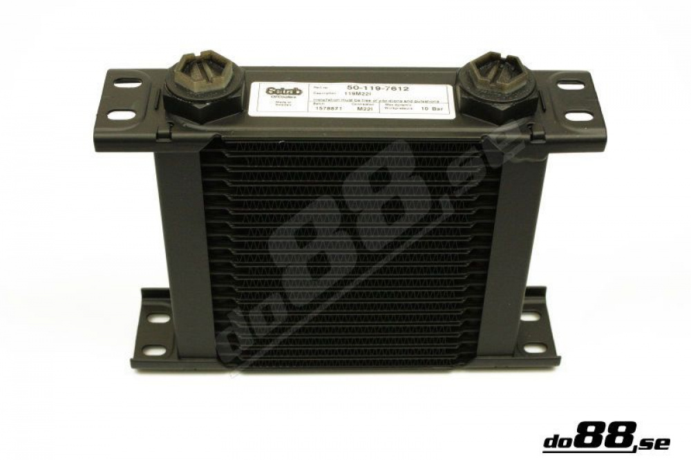 Setrab Pro Line oljekylare 19 rad 163mm i gruppen Motor / Tuning / Oljekylare / Bredd 163mm hos do88 AB (6-119)