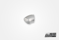 Aluminiumrohr 45° 35x3 mm, kurzer Radius Aluminiumrohr 45° 35x3 mm, kurzer Radius
