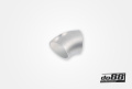 Aluminiumrohr 45° 60x3 mm, langer Radius Aluminiumrohr 45° 60x3 mm, langer Radius