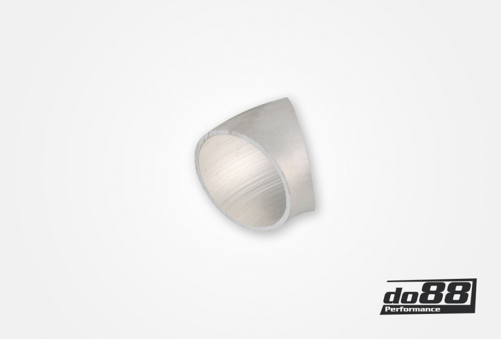 Aluminiumrohr 45° 60x3 mm, kurzer Radius Aluminiumrohr 45° 60x3 mm, kurzer Radius