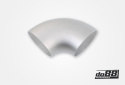 Aluminiumrohr 90° 89x3 mm, kurzer Radius Aluminiumrohr 90° 89x3 mm, kurzer Radius