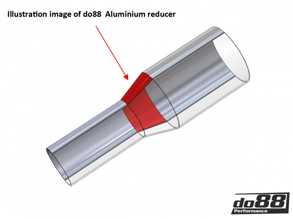 Reduzierstück Aluminium 2-3´´ (50-76mm)