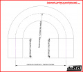 Aluminiumrör 180 grader 3,125´´ (80mm)