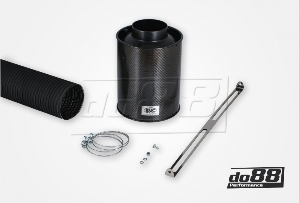 BMC CDA Carbon Dynamic Airbox, Kohlefaser, Anschluss 100mm, Länge 224mm in der Gruppe Motor / Tuning / Luftfilter / BMC Luftzufuhr-System bei do88 AB (ACCDA100-220-01)