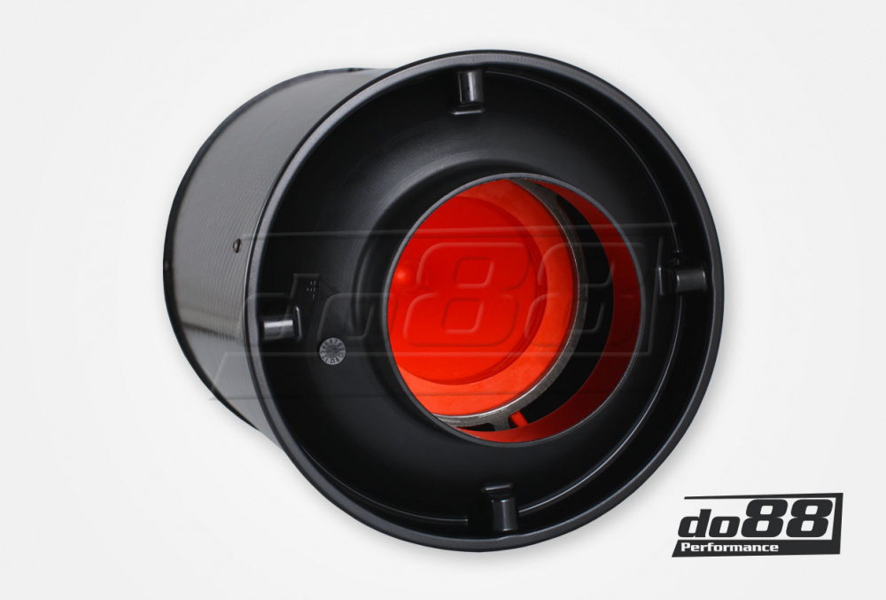 BMC CDA Carbon Dynamic Airbox, Kohlefaser, Anschluss 100mm, Länge 224mm