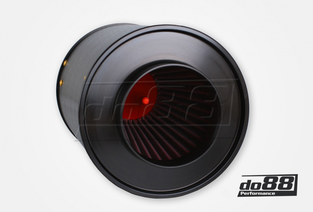 BMC CDA Carbon Dynamic Airbox, Kohlefaser, Anschluss 120mm, Länge 260mm