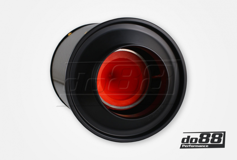 BMC CDA Carbon Dynamic Airbox, Kohlefaser, Anschluss 120mm, Länge 260mm