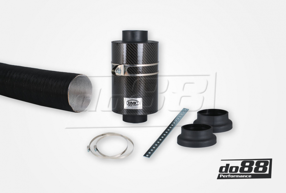 BMC CDA Carbon Dynamic Airbox, Kohlefaser, Anschluss 70mm, Länge 185mm in der Gruppe Motor / Tuning / Luftfilter / BMC Luftzufuhr-System bei do88 AB (ACCDA70-130)