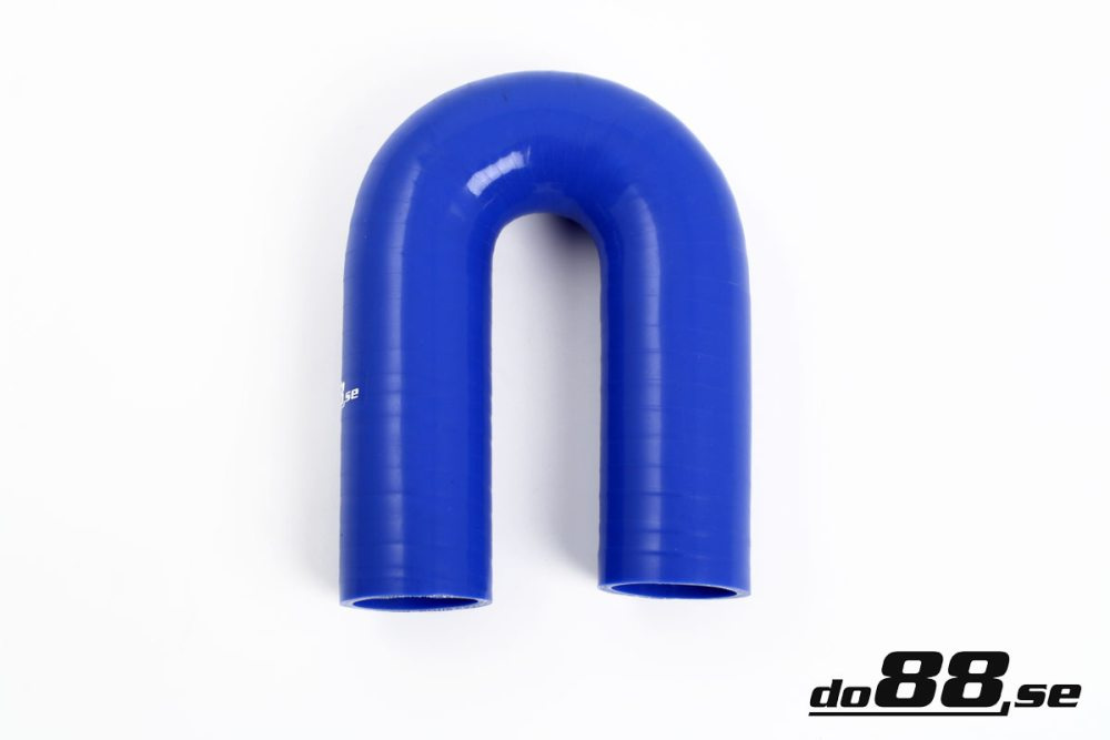 Silikonschlauch Blau 180° 1,18\'\' (30mm) in der Gruppe Silikonschlauch / Schlauch / Silikonschlauch Blau / Bögen / 180° bei do88 AB (B180G30)