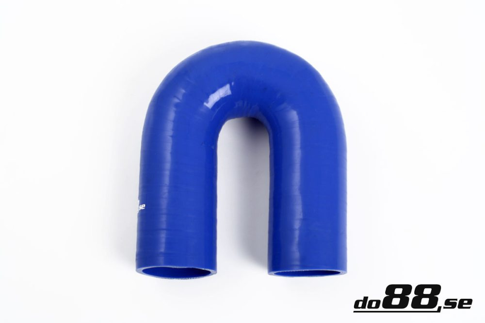 Silikonschlauch Blau 180° 2,125\'\' (54mm) in der Gruppe Silikonschlauch / Schlauch / Silikonschlauch Blau / Bögen / 180° bei do88 AB (B180G54)