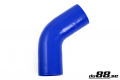 Silikonschlauch Blau 60° 4'' (102mm) Silikonschlauch Blau 60° 4'' (102mm)