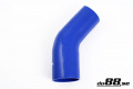 Silikonschlauch Blau 45° 3 - 3,5'' (76 - 89mm) Silikonschlauch Blau 45° 3 - 3,5'' (76 - 89mm)