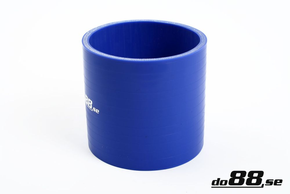 Silikonschlauch Blau Kupplung 4\'\' (102mm) in der Gruppe Silikonschlauch / Schlauch / Silikonschlauch Blau / Gerade 10 cm bei do88 AB (C102)