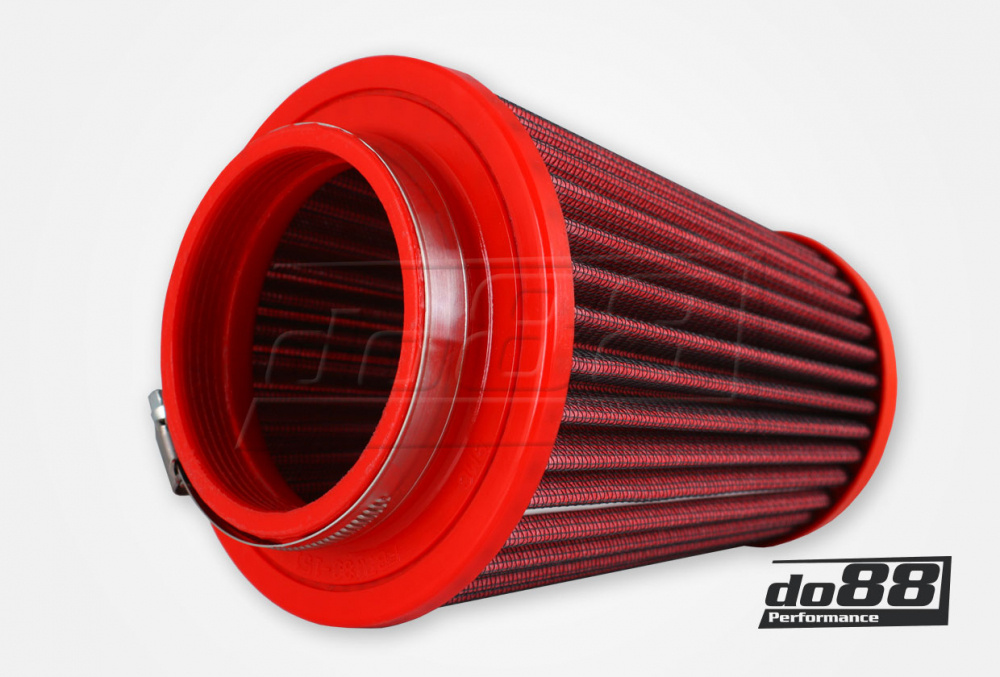 BMC Twin Air Konischer Luftfilter, Anschluss 80mm, Länge 151mm