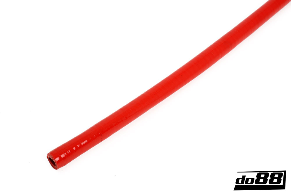 Silikonslang Röd Flexibel slät 0,625´´ (16mm) i gruppen Silikonslang / slang / Silikonslang Röd / Flexibel slät hos do88 AB (RFS16)