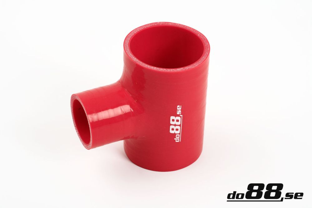 Silikonschlauch Rot T 2,375\'\' + 1\'\' (60mm+25mm) in der Gruppe Silikonschlauch / Schlauch / Silikonschlauch Rot / T-Verbinder / Anschluss 25mm bei do88 AB (RT60)