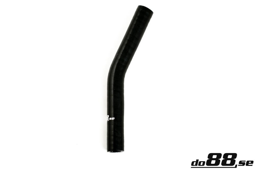 Silikonschlauch Schwarz 25° 0,5\'\' (13mm) in der Gruppe Silikonschlauch / Schlauch / Silikonschlauch Schwarz / Bögen / 25° bei do88 AB (SB25G13)