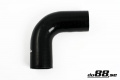 Silikonschlauch Schwarz 90° 2,126'' (54mm) Silikonschlauch Schwarz 90° 2,126'' (54mm)