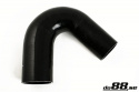Silikonschlauch Schwarz 135° 3 - 3,5\'\' (76-89mm) Silikonschlauch Schwarz 135° 3 - 3,5\'\' (76-89mm)