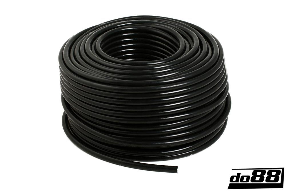 Silikonschlauch Verstärkt Schwarz 0,3125\'\' (8mm) in der Gruppe Silikonschlauch / Schlauch / Silikonschlauch Schwarz / Verstärkt 1-20m bei do88 AB (SE8)