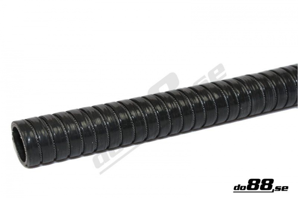 Silikonschlauch Schwarz Flexibel 1,375\'\' (35mm) in der Gruppe Silikonschlauch / Schlauch / Silikonschlauch Schwarz / Flexibel bei do88 AB (SF35)