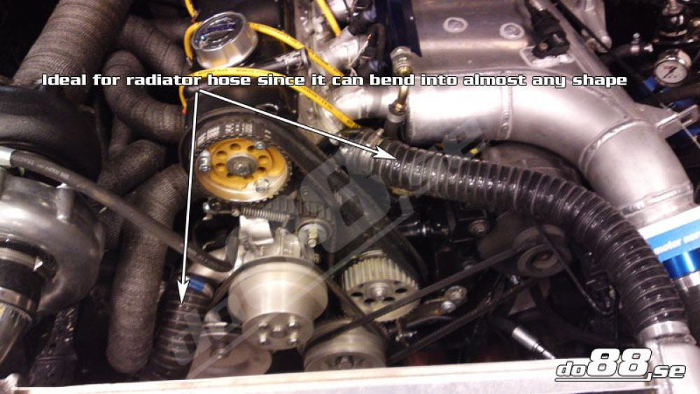 Silikonschlauch Schwarz Flexibel 2,0\'\' (51mm)