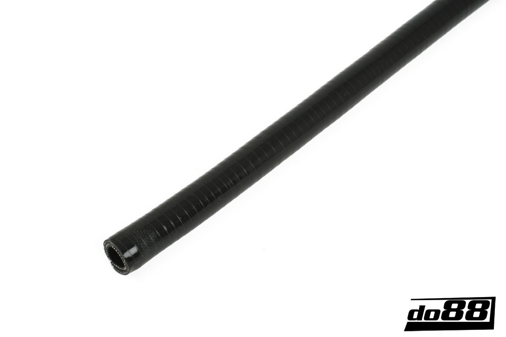 Silikonschlauch Schwarz Flexibel Glatt 0,5\'\' (13mm) in der Gruppe Silikonschlauch / Schlauch / Silikonschlauch Schwarz / Flexibel glatt bei do88 AB (SFS13)