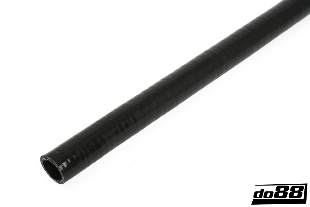 Silikonschlauch Schwarz Flexibel Glatt 1,125\'\' (28mm) in der Gruppe Silikonschlauch / Schlauch / Silikonschlauch Schwarz / Flexibel glatt bei do88 AB (SFS28)