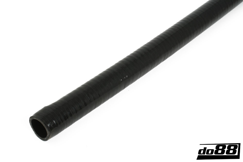 Silikonschlauch Schwarz Flexibel Glatt 1,5'' (38mm)