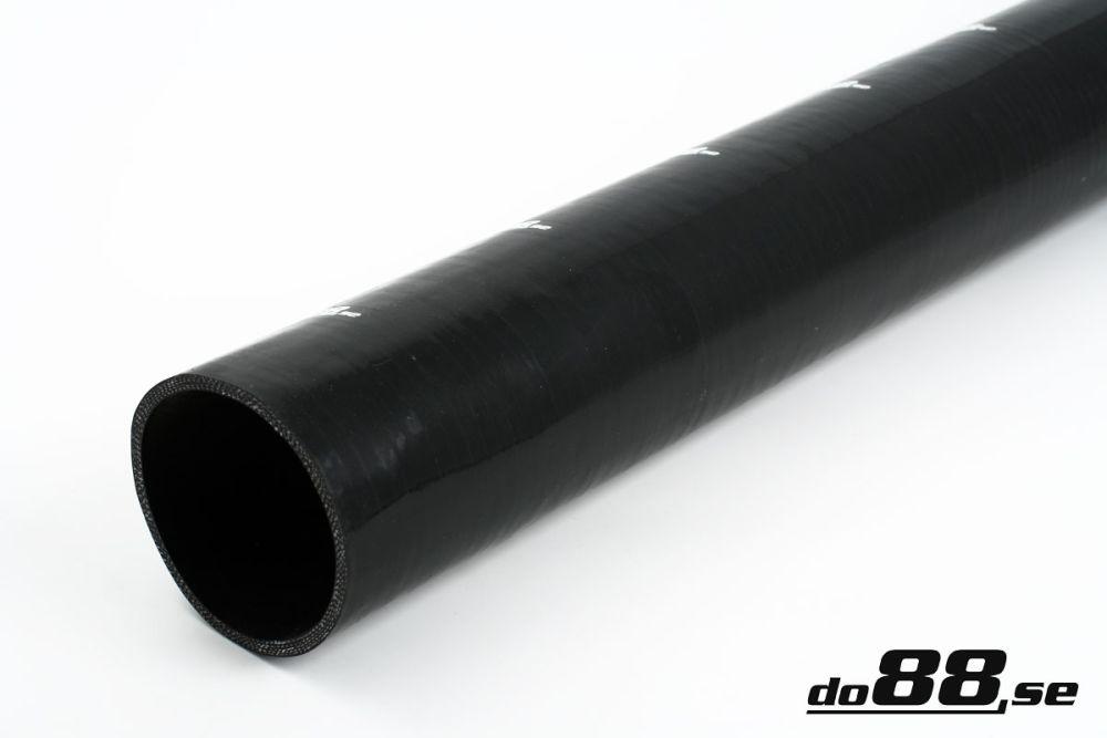 Silikonschlauch per Dezimeter Schwarz 4\'\' (102mm) in der Gruppe Silikonschlauch / Schlauch / Silikonschlauch Schwarz / Gerade 20–100 cm bei do88 AB (SL102)