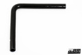 Silikonschlauch Schwarz 90° lange Schenkellänge  0,875'' (22mm) Silikonschlauch Schwarz 90° lange Schenkellänge  0,875'' (22mm)