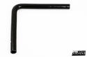 Silikonschlauch Schwarz 90° lange Schenkellänge 1,375\'\' (35mm) Silikonschlauch Schwarz 90° lange Schenkellänge 1,375\'\' (35mm)