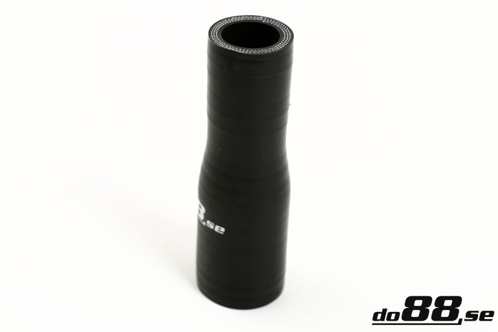 Silikonschlauch Reduzierstück Schwarz 0,75 - 1,125\'\' (19-28mm) in der Gruppe Silikonschlauch / Schlauch / Silikonschlauch Schwarz / Gerades Reduzierstück bei do88 AB (SR19-28)